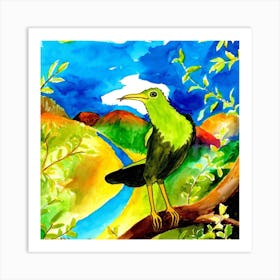 Bird Of Paradise Art Print