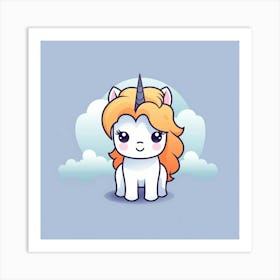 Unicorn 64 Art Print