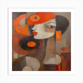 Dancing with Colors: Celebrating Woman in Art Art Print Art Print