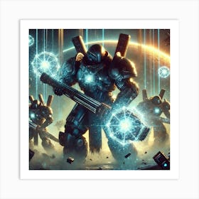 Starlight Guardians Comet Hammers Art Print