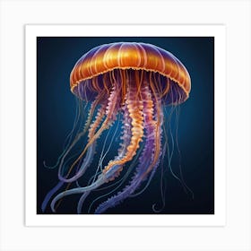 Jellyfish 6 Art Print