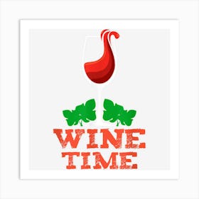 Wine Time Art Print