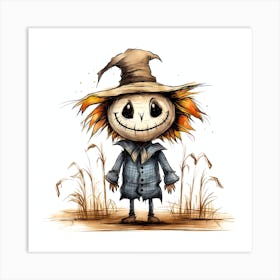 Scarecrow 5 Art Print