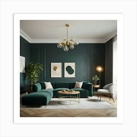 Modern Living Room 104 Art Print