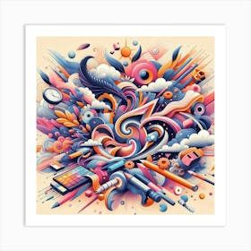 Abstract Art Art Print