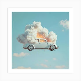 Beetle in the Air Art Print