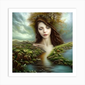 Earth Mother Art Print