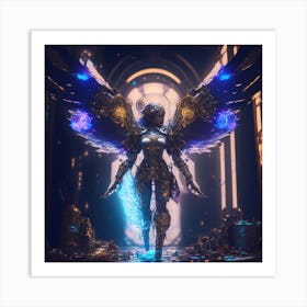 Angel Of War Art Print