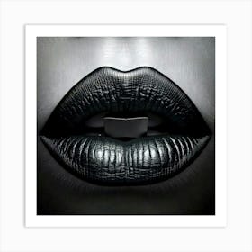 Firefly Bold And Mysterious Sealed Black Lips Of Silence 60828 (2) Art Print