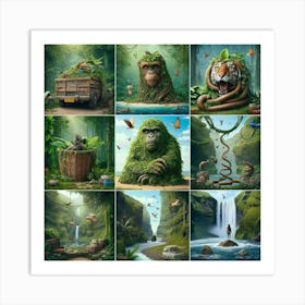 Jungle Art Print