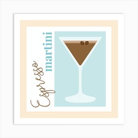 Espresso Martini Art Print