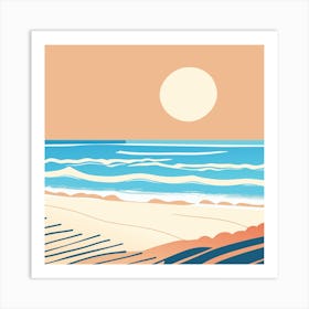 Colorful Beaches (36) Art Print