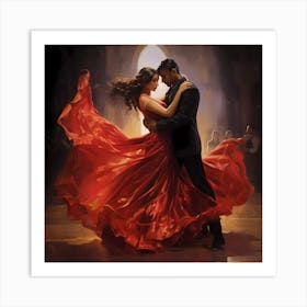 Love + Dance Art Print