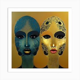 Double Minded 1 Art Print