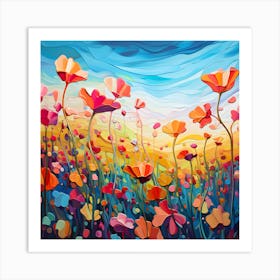 Poppies 2 Art Print