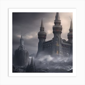 Fantasy Castle Art Print