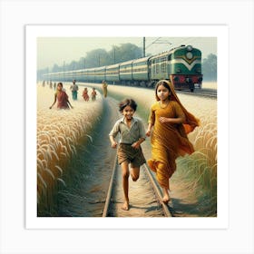 Train 2 Art Print