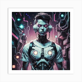 Cyberpunk 3 Art Print