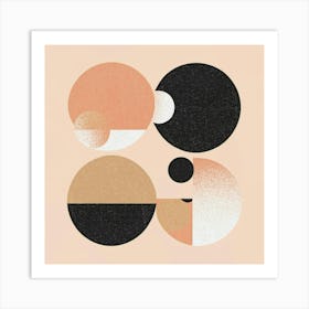 Abstract Circles Art Print