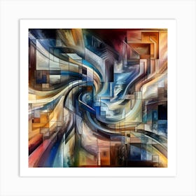 Abstract Painting 10 Art Print