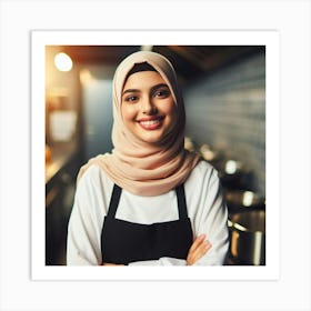 Muslim Chef Stock Photos And Royalty-Free Images Art Print