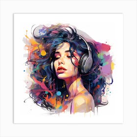 CalmingFacade Music Icon 9 Art Print