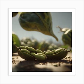 Green Peas 3 Art Print