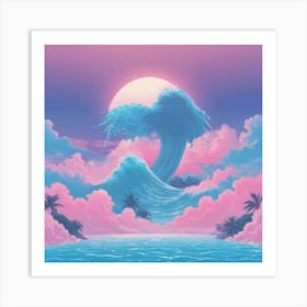 Ocean Wave Art Print