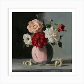 Flowers In A Vase Art Print