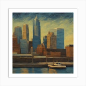 Cityscape Art Print