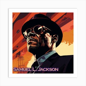 Samuel L Jackson 2 Art Print