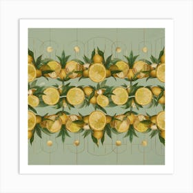 Lemons 1 Art Print