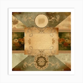 Vintage Frame Art Print