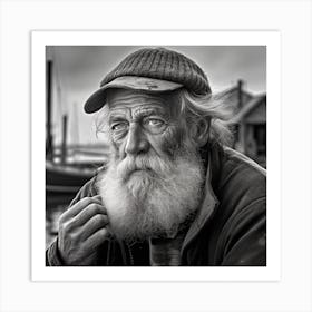 Old Man With Beard 1 Art Print