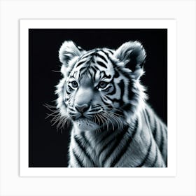 Siberian Tiger Art Print