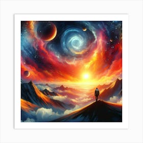 Astral Aura 10 Art Print