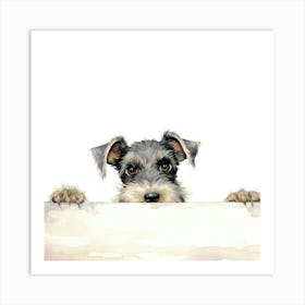 Schnauzer 25 Art Print