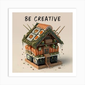 Be Creative 3 Art Print