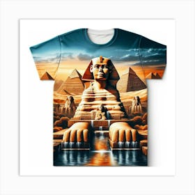 Egyptian Pyramids 4 Art Print