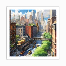 New York City Art Print