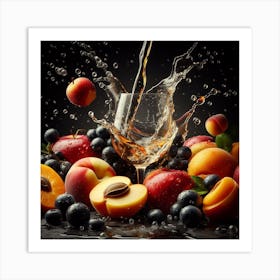 Water splash 2 Art Print