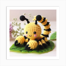 Amigurumi, scorpion Art Print