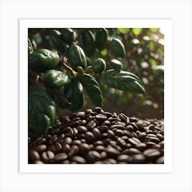 Coffee Beans 146 Art Print