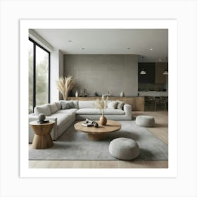 Modern Living Room 116 Art Print