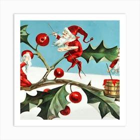 Santa Claus Art Print