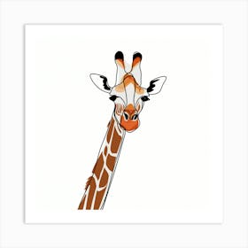 Giraffe 1 Art Print