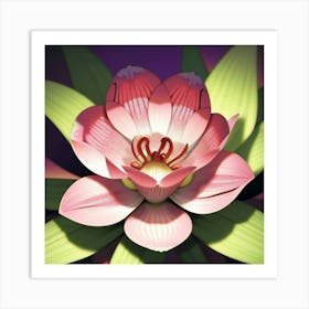 Lotus Flower 4 Art Print