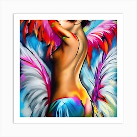 Angel Wingsx Art Print