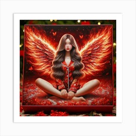 Angel Wings 33 Art Print