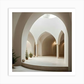 Arches Of A Mosque Art Print